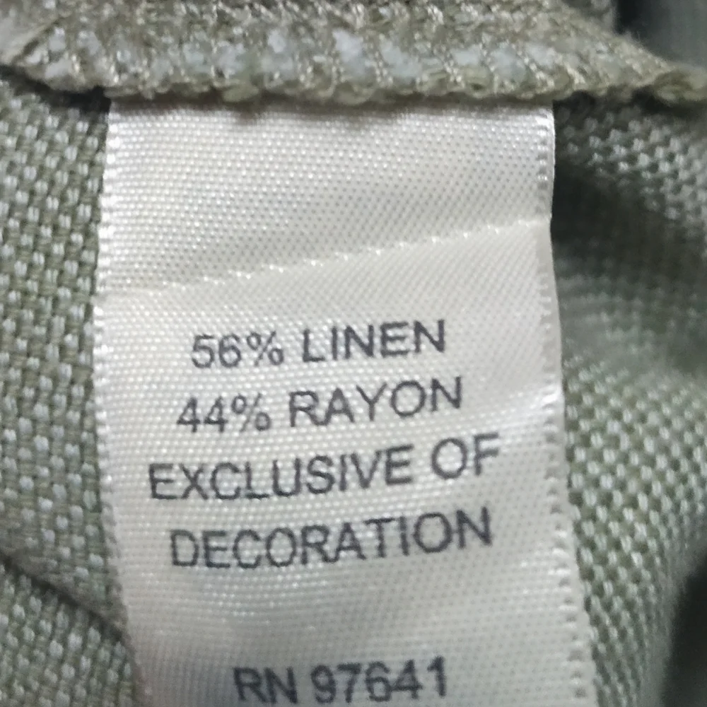 J. Jill Light Sage A-Line Linen-Blend Midi Skirt - Picture 8 of 8